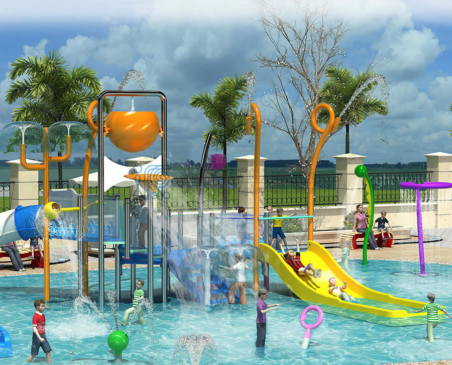 587方小區游樂園戲水區設計方案