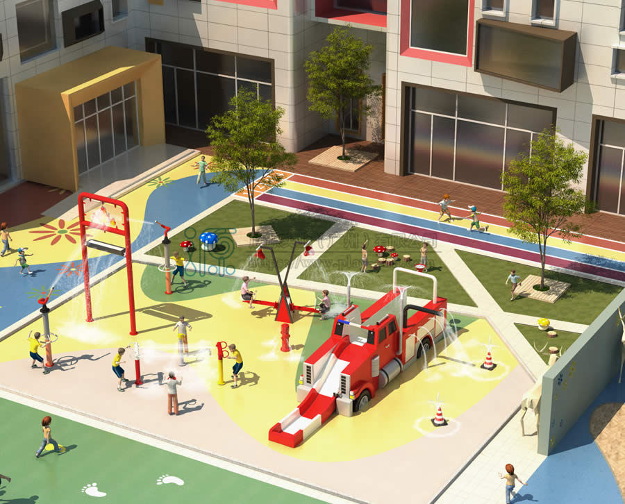 幼兒園旱噴廣場設計方案