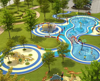 美麗鄉(xiāng)村無動力水上樂園規(guī)格設(shè)計