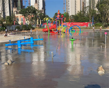 重慶恒大健康城室外戲水樂園設備定制案例