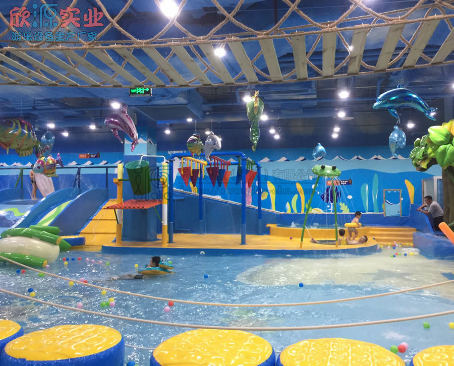 小型室內(nèi)水上樂園定制案例