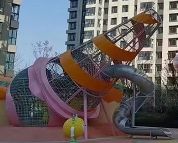 糖果主題造型攀爬網(wǎng)定制