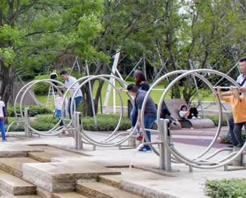 腳踏健身取水科普設施