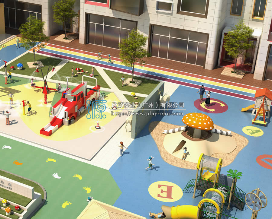 戶外游樂設(shè)備-室外兒童游樂設(shè)施安裝方案以及注意事項(xiàng)！　-1279