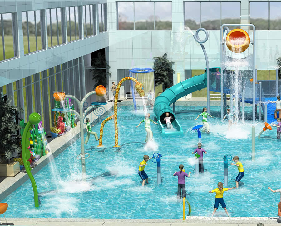 投資室內兒童水上樂園的方向 水上滑滑梯