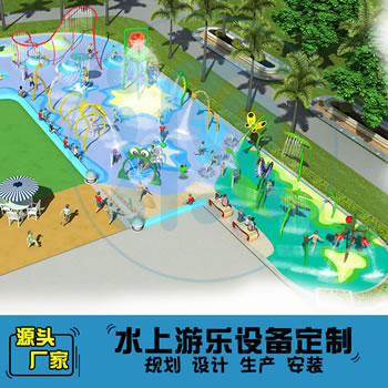 449平方旱噴水上樂(lè)園