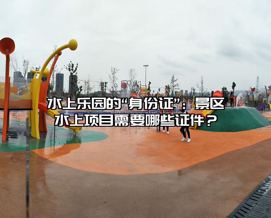 水上樂(lè)園的“身份證”：景區(qū)水上項(xiàng)目需要哪些證件？