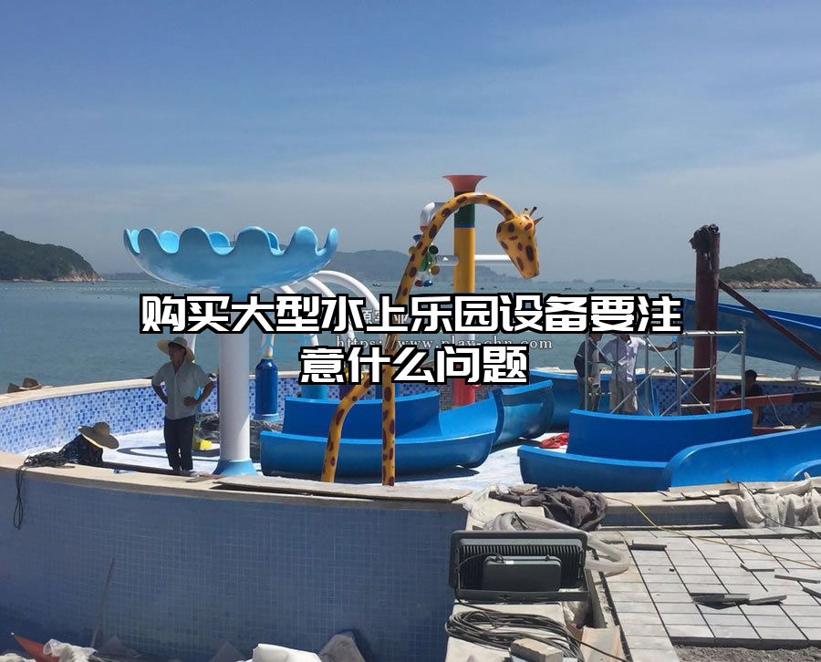 購(gòu)買大型水上樂園設(shè)備要注意什么問題