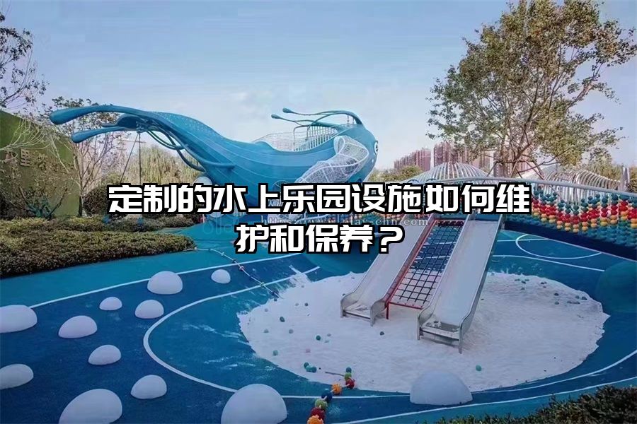 定制的水上樂園設施如何維護和保養？