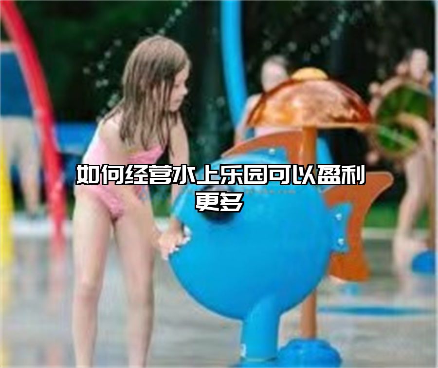 如何經營水上樂園可以盈利更多