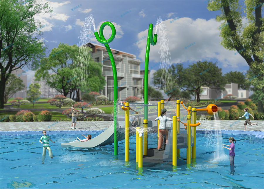 兒童室內(nèi)水上樂園按功能區(qū)分為四大部分-7784