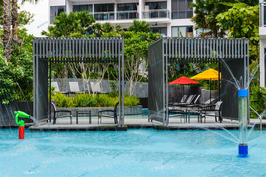 兒童充氣水上壓板為水上樂園增添游樂趣味