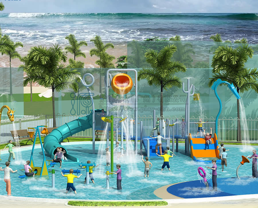 1963平方游樂園800平方戲水區規劃方案