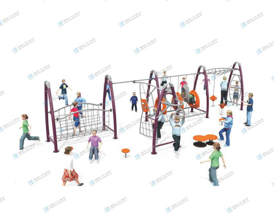 兒童網(wǎng)繩攀爬游樂設(shè)備款式9